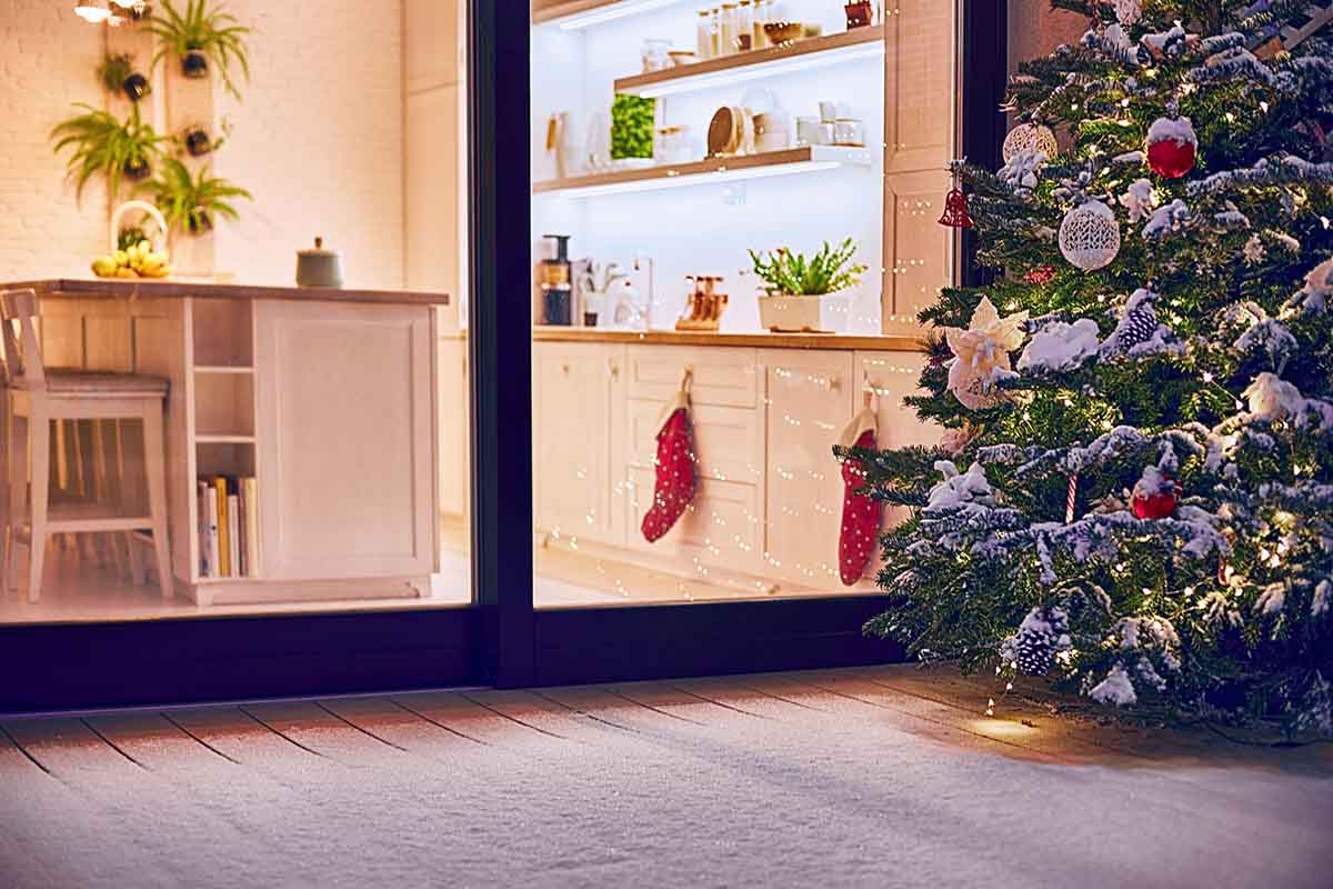 Bifold Doors at Christmas