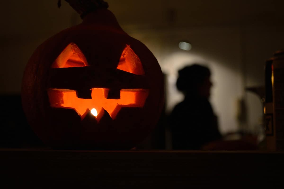 Bifold Doors at Halloween