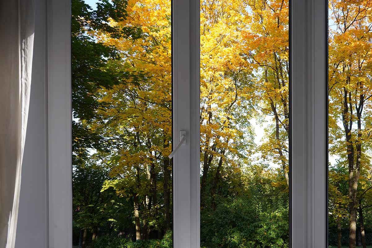 Bifold Doors in Autumn
