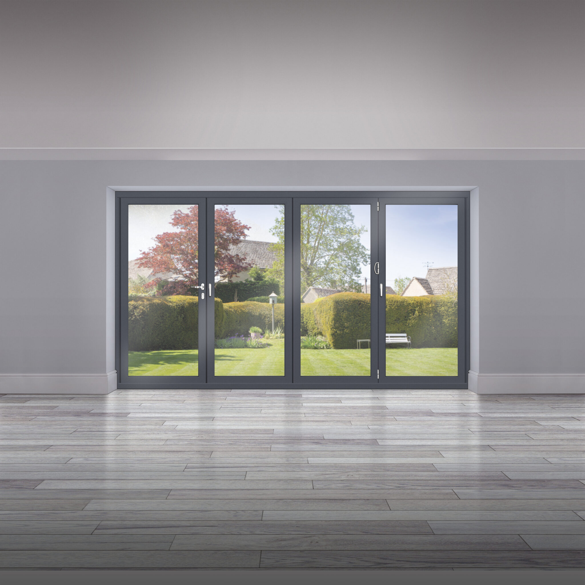 Origin 3+1 bifold door configuration