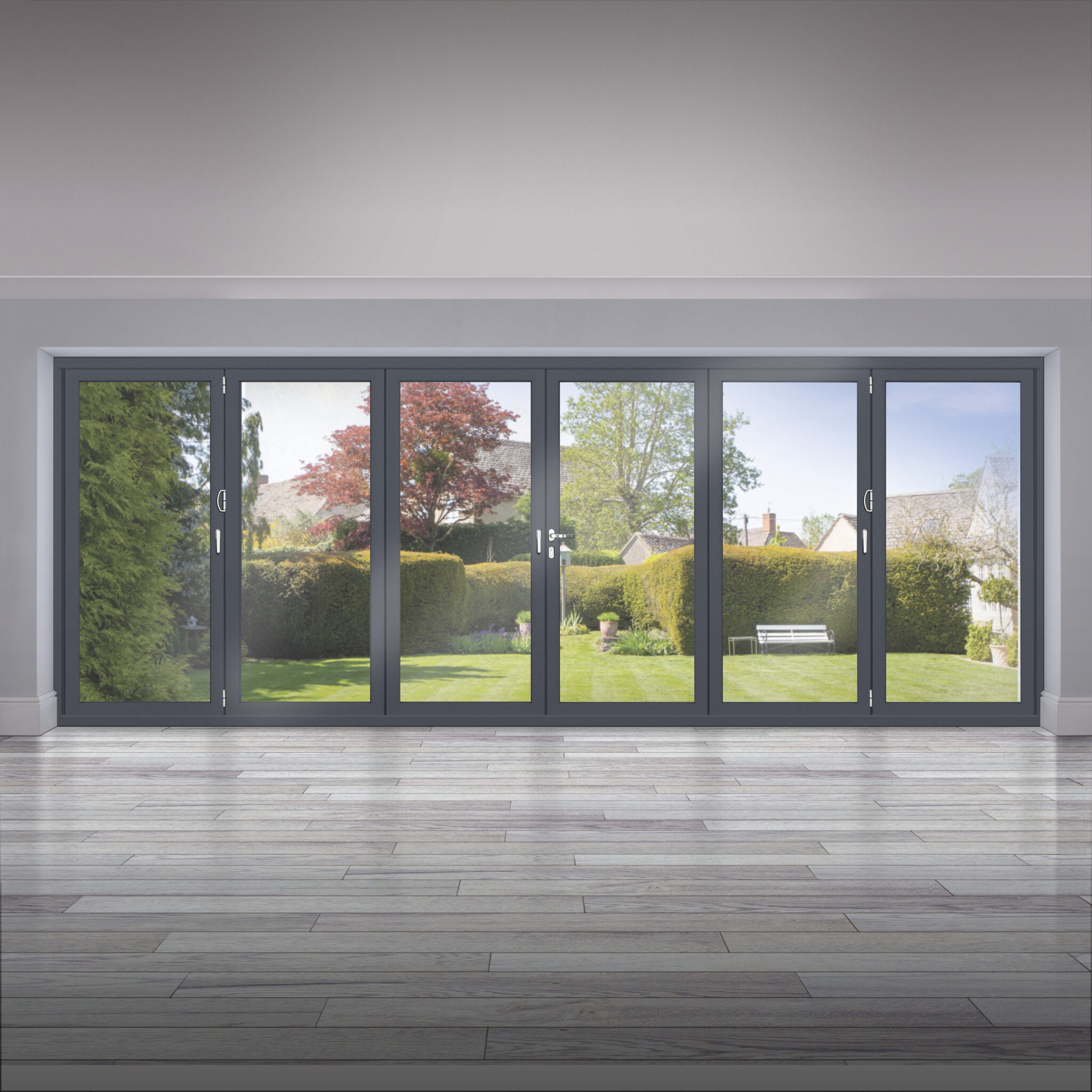 Origin 3+3 bifold door configuration