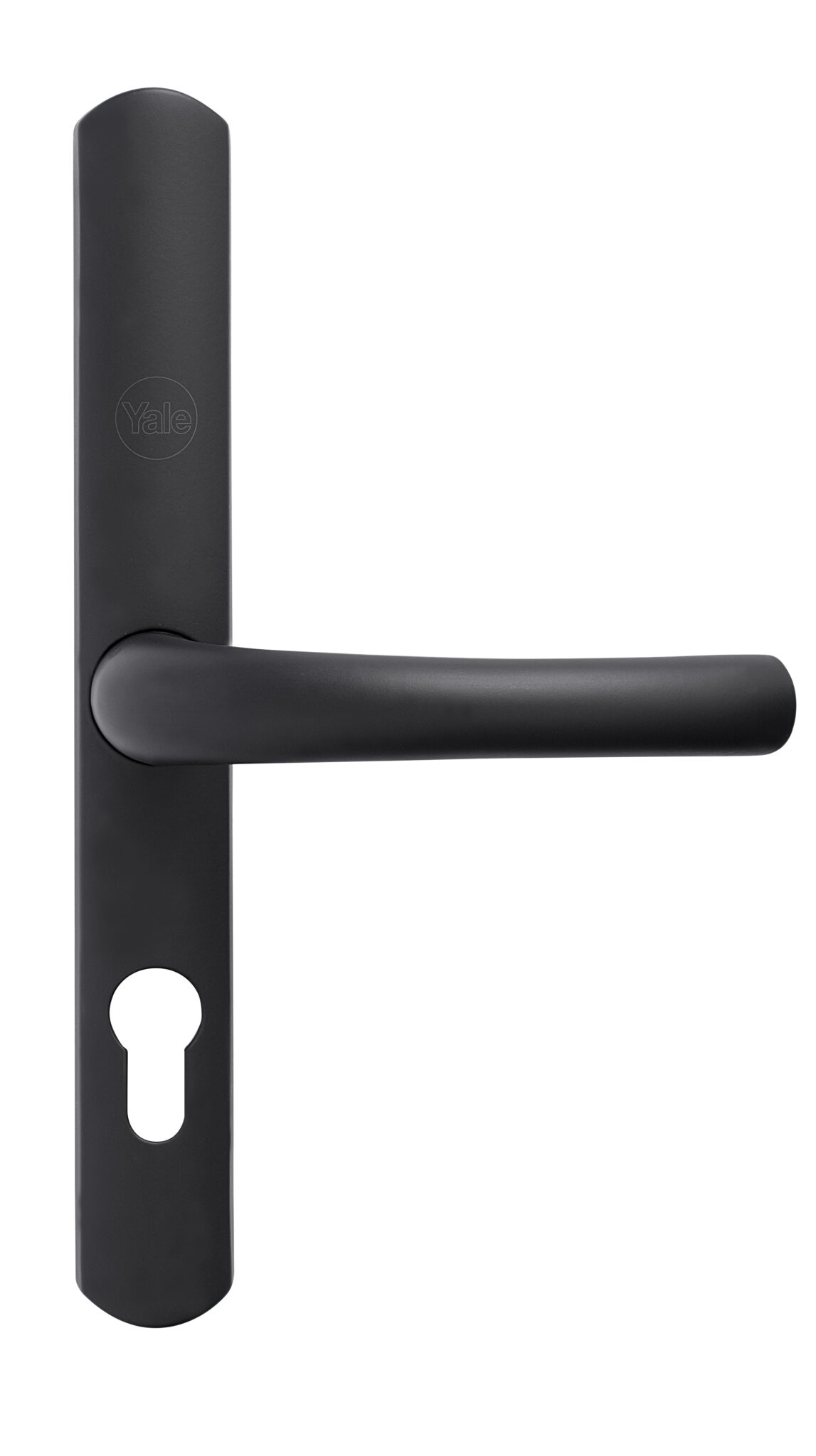 Yale offset lever handle in black