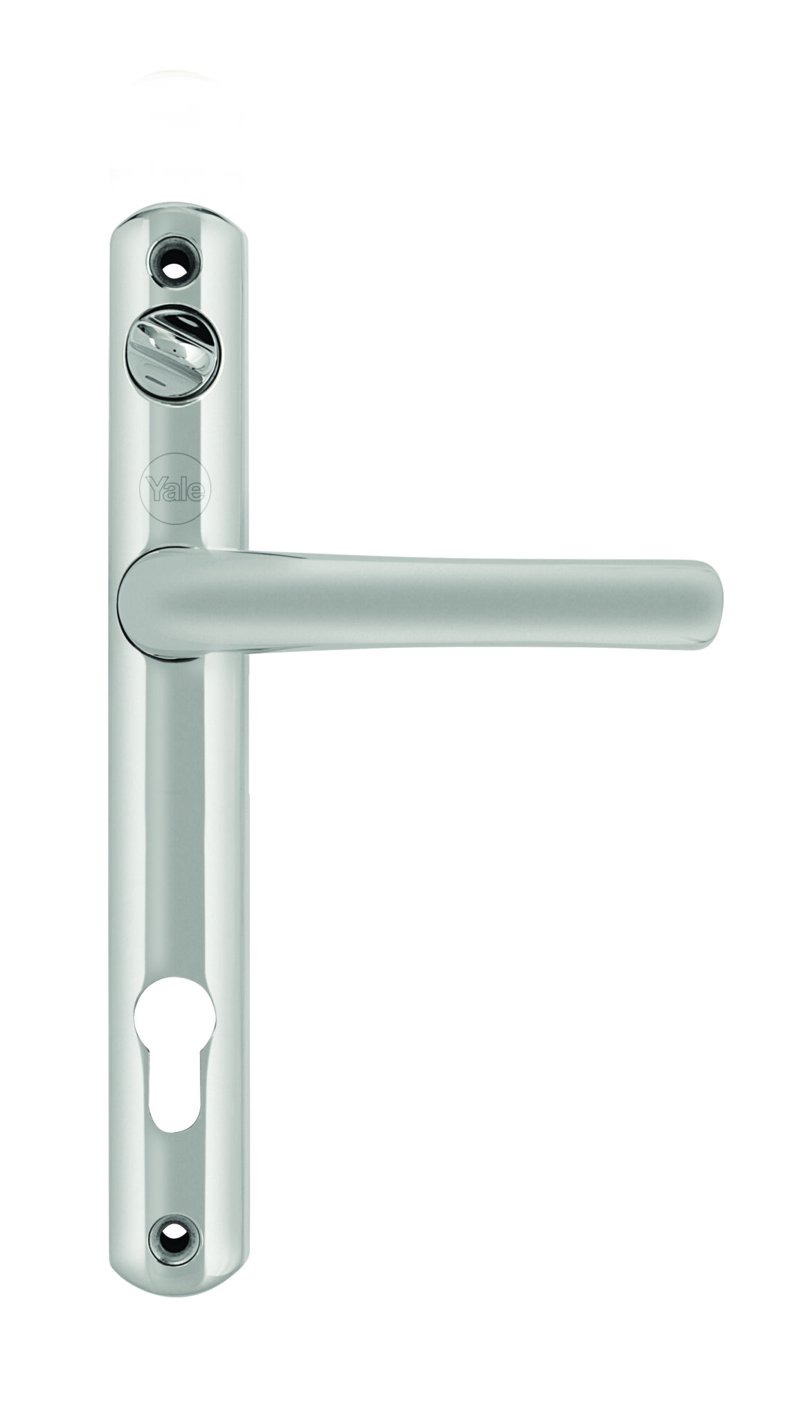 Yale offset lever handle in chrome